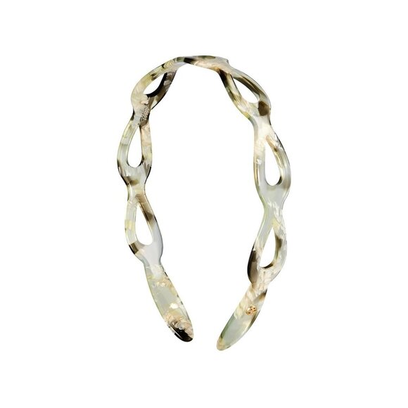 Women's Acetate Headbands Non Slip Hollow Design Stylish Hair Accessories